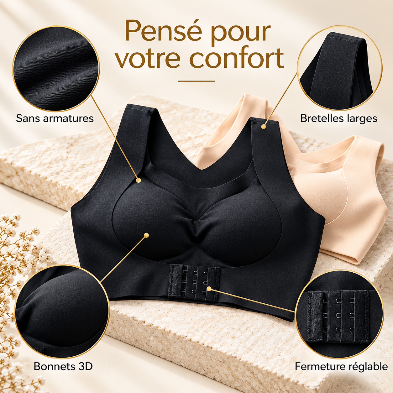 confort sculpté, élégance au quotidien